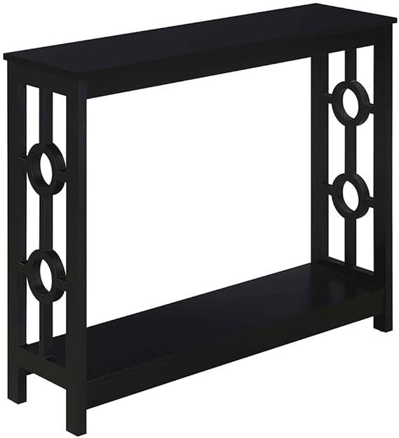 Convenience Concepts Ring Console Table, Black