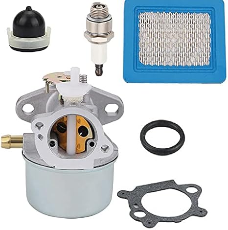 Owigift Carb Replaces For 21 inch Craftsman 917.388510 917.388521 917.388551 917.377660 917.388900 917.388930 917.388741 917.388953 917.388731 917.378452 Lawn Mower Briggs Stratton 6 6.5 hp Engine