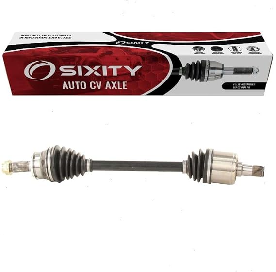 Sixity Front Left CV Axle compatible with Honda Odyssey 2011-2017