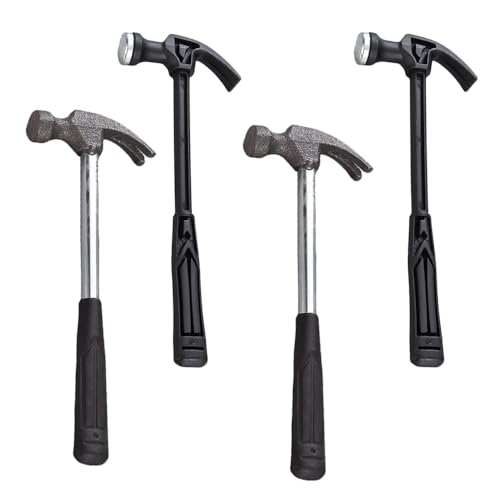 Ximimark 4 pcs Multi-Functional Mini Hammer with Wooden Handle - Perfect for Car Emergencies!