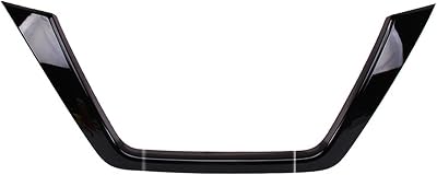 for 2019-2022 Nissan Altima Front Grill Cover Trim, Chrome Delete Blackout Vinyl Overlay - Glossy Black
