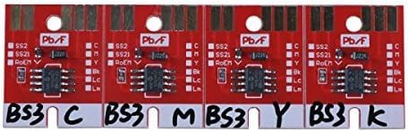 Permanent Chip for Mi-Maki JV33 BS3 Cartridge 4 Colors CMYK