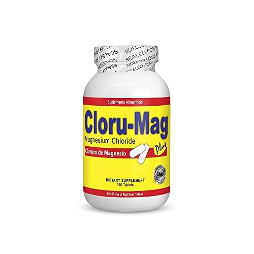 Magnesium Chloride - 140 Tablets Cloruro de Magnesio