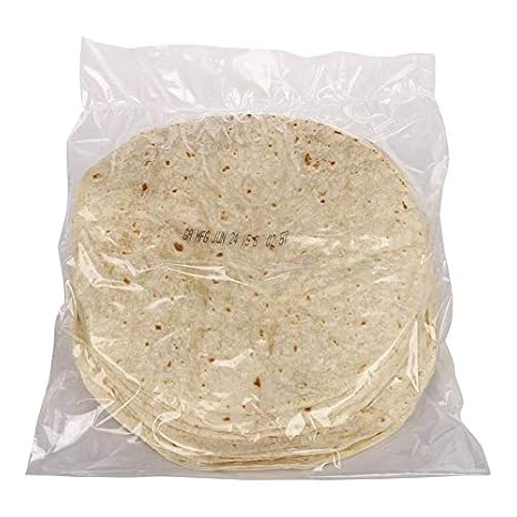 Mission Foods Heat Pressed Flour Tortilla, 10 inch - 12 per pack - 12 packs per case.