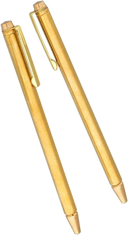 Dovhmoh 2PCS Dowsing Rods, Retractable Divining Rods, Portable Pen Shape L Rods, for Tools, Divining Water Etc.
