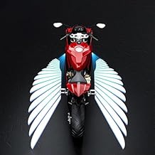 2Pcs Motorcycle Glow Lights for BMW Motorrad F 900 R, Angel Lights for Motorcycle Underglow Kit, Water-Resistant Driving Light for Scooter E-Bike Decor,A White