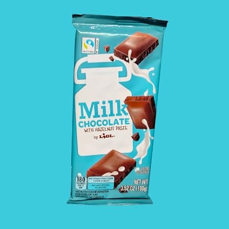 Assorted Chocolate Bars - Gift Pack (Big, Milk Chocolate w/Hazelnut Paste)