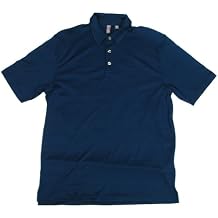 Ashworth Mens Mini Stripe Polo with Self Collar