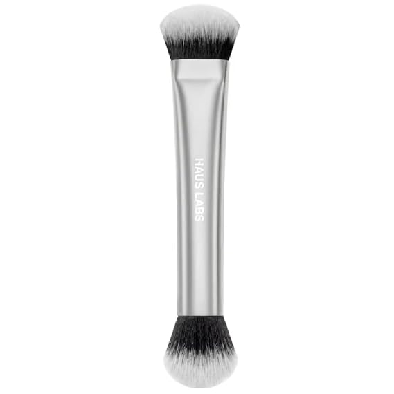 HAUS LABS BY LADY GAGA Dual-Ended Multi-Purpose Brush, Grey
