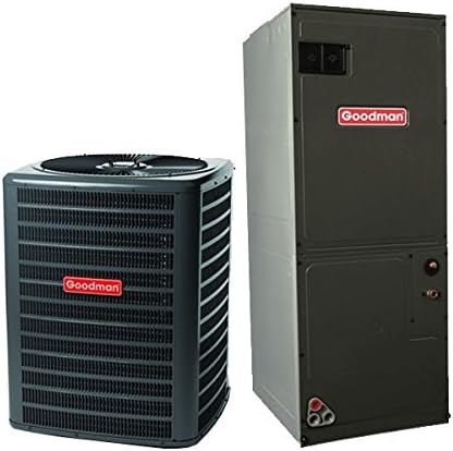 Goodman 3 TON 15 SEER2 Multi-Position R-32 Heat Pump System with air handler (GLZS4BA3610 heat pump and AMST36CU1300 air handler)