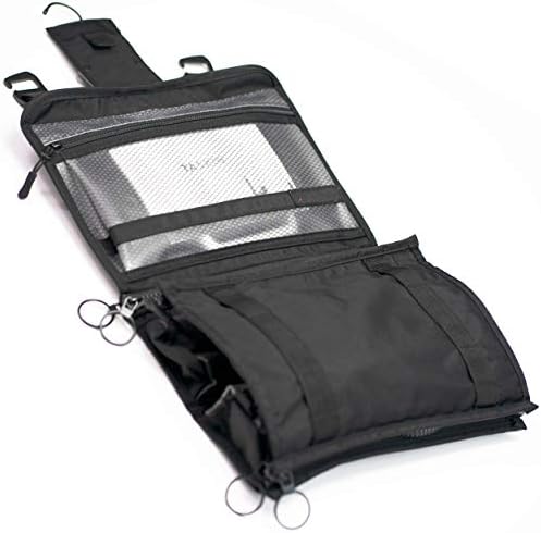 Taskin ROLR | 3-in-1 Toiletry Bag | Built-in 4 Suction Cups, Water Resistant