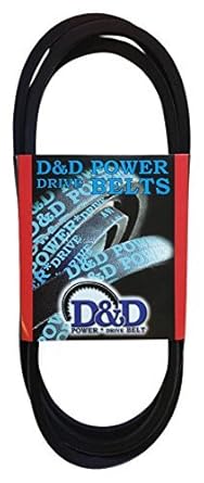 D&D PowerDrive MB1 MELOS Manufacturing Replacement Belt, B/5L, 1-Band, 100" Length, Rubber