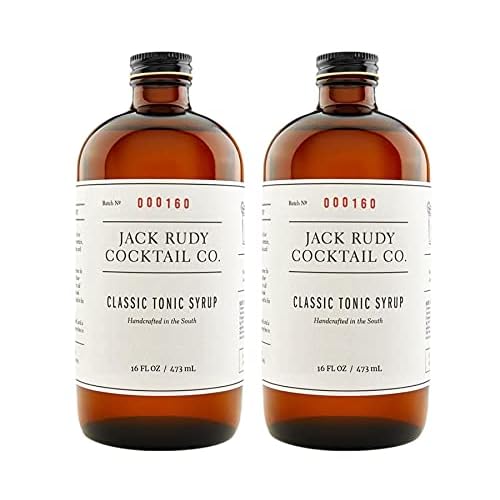 Jack Rudy Classic Tonic Syrup 16 oz 2-pack