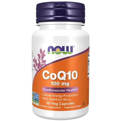 NOW Foods CoQ10 100mg, 30 caps Multi-Pack