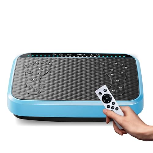 Vibration Plate Fitness Platform Whole Body Exercise Machine with 120 Speed Levels, Lymphatic Drainage, Fat Burning, and Weight Loss, Perfect for Women, Men, and Home Gym Exercise