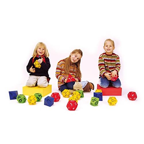 Vinco Vinco35464 Standard Game Dice, Multi-Color