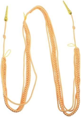 VALICLUD Shoulder Epaulets Tassel Fashion Epaulet Board Link Chain Badge Shoulder Jewelry Epaulettes Shoulder for Men and Women Uniform, 185.00X2.50X1.30CM, Golden