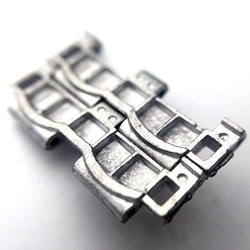 135 Workable Metal T66 Track Links Set with Pins for U.S. M4 M4A3E8 Sherman Tank Model Kit
