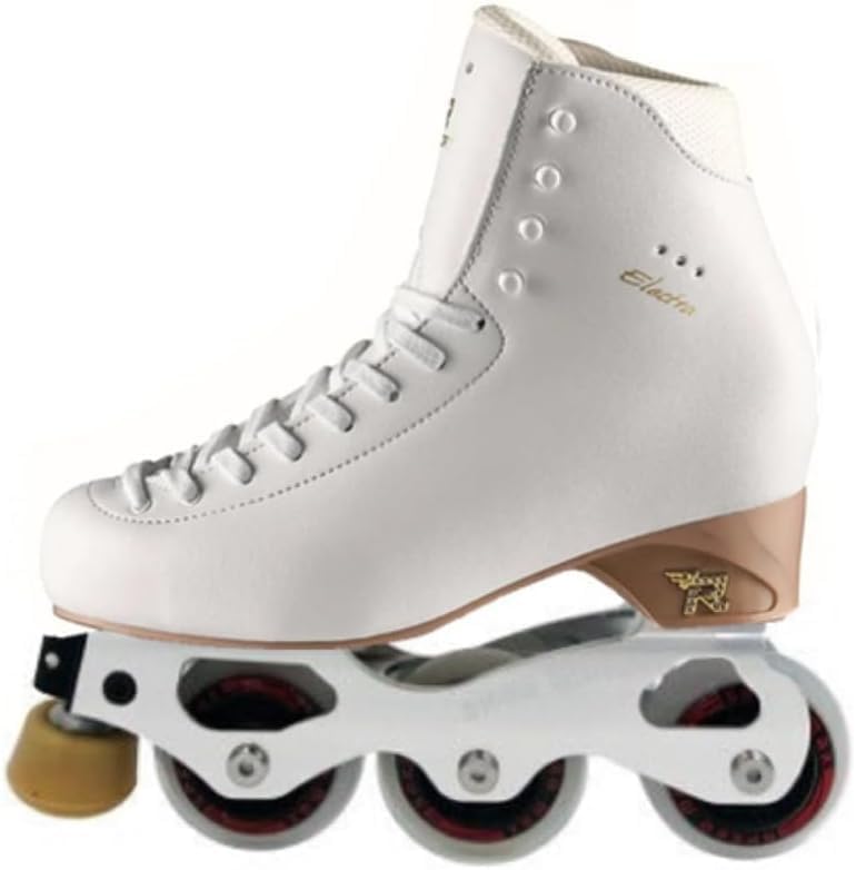 L'Estel Skates Risport Electra Boots  Snow White-Inline Figure Skates