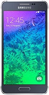 Samsung Galaxy Alpha SM-G850F 4G Black - smartphones (Single SIM, Android, GSM, UMTS, LTE, Micro-USB)