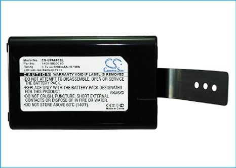 XPS Replacement Battery Compatible with Unitech HT680, PA690 and Others PN UNITECH 1400-900001G 1400-900005G 1400-910005G 1400-910006G