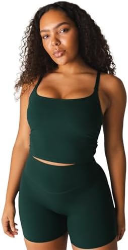 Vitality Cloud II Womens Scoop Tank Athletic Workout Tank, Medium Compression, Breathable Fabric, Perfect for Yoga and Gym
