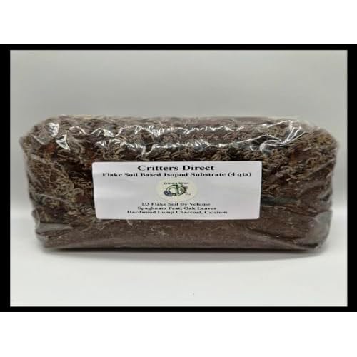 Isopod Substrate 30% Flake Soil 4 qt, by Critters Direct