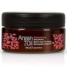 Body Drench Argan Oil Skin Moisturizer, Body Butter, Deeply Hydrating Body Cream for Dry Skin, Nourishing Moisturizer with Argan Oil for Soft, Smooth Skin, Luxurious Skincare, 8 oz, 1-Pack