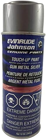 OEM BRP OMC 2000 Johnson Evinrude Gun Metal Silver Spray Paint