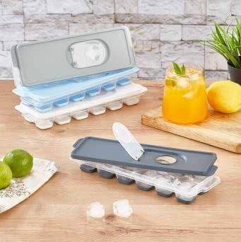 Deconox Silicone Based Freezer, 12 Piece Ice Mold, Silicone Based Ice Mold, Easy and Practical Ice Preparation Experience
