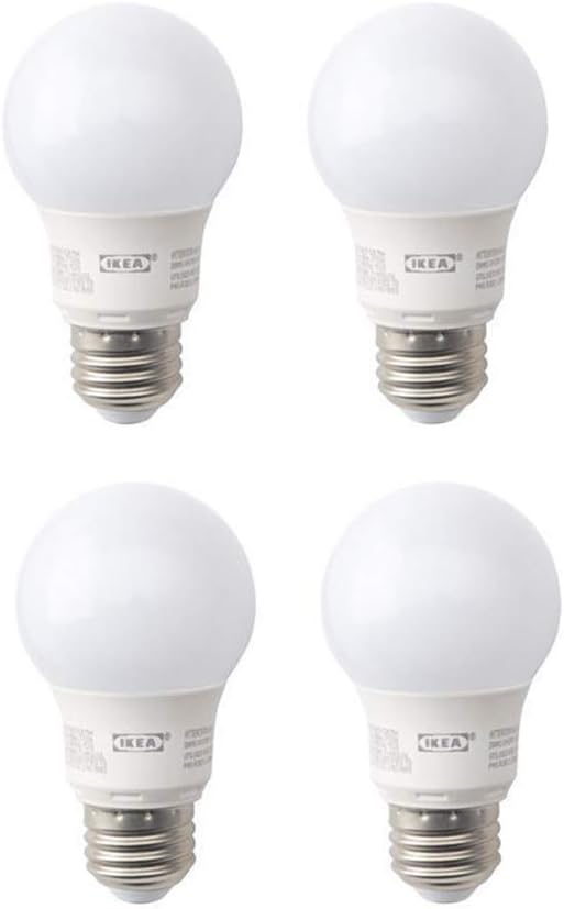 Ikea E26 A19 Led Light Bulb 400lm (4 Pack)