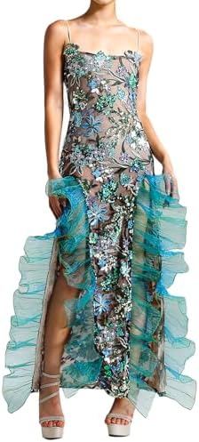 BELLA BARNETT Organza Floral Dress for Women Stunning Slip Dress
