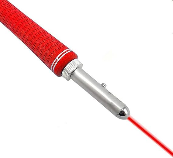 Laser Pointer Golf Swing Training Aid Swing Plane Corrector Posture Indicator Indoor Golf Swing Practice