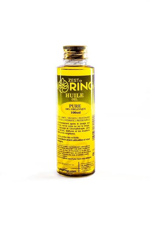 Face Oil | Hydrating & Moisturizing Oil for Skin and Hair Care | 100% Pure & Organic Cold-Pressed Moringa Seed Oil | 100 ML