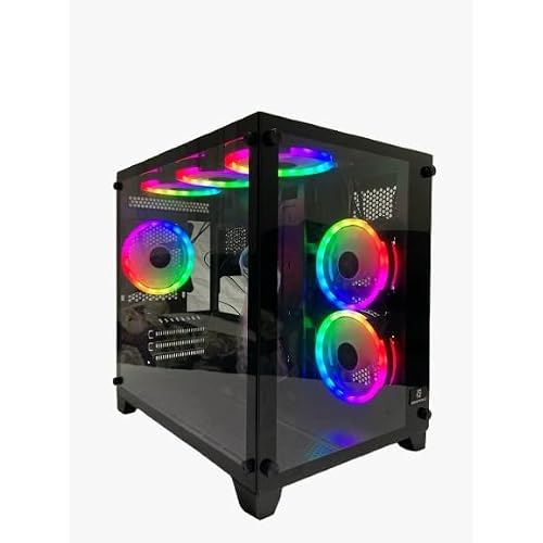 Gameforce Aqua Micro ATX Player Case, 6x120 mm RGB Fan