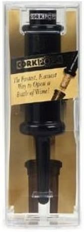 Cork Pops Bottle Opener Black Instant Pop