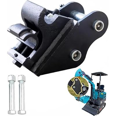 Mini Excavator Quick Change Hitch, Connector Attachments for Small Digger Quick Hitch Coupler,Backhoe Attachment Quick-Hook ,for 0.6-1.5-ton Mini-excavators