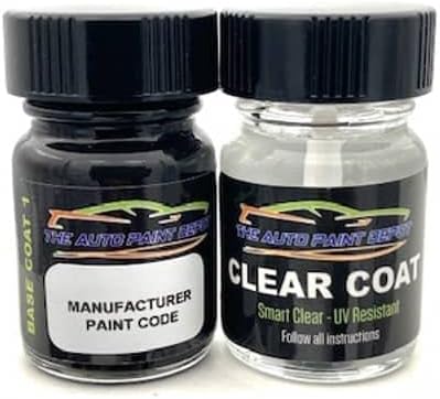 Auto Paint Depot Touch Up Paint for Mazda Miata-Neo Green A3V (All Years, All Models) Half Ounce with Clear Coat
