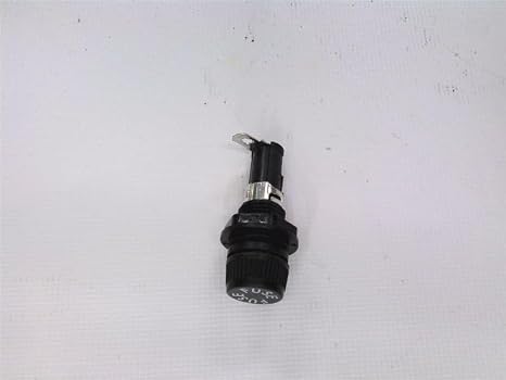Bussmann Fuseholder, Panel Mount, 250V, 20A, 1/4 x 1 1/4