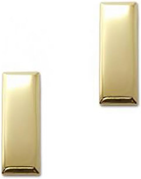 US Army Brite Shiny Metal Pin-On Rank