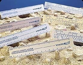 White Plastic Ruler