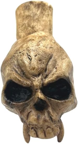 Aztec Death Whistle - La Muerte, Loud screaming skull Mayan Aztec Death whistle