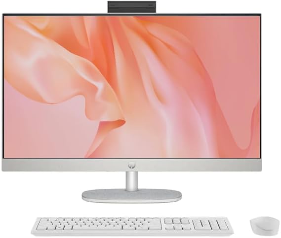 HP 27 Ultra 7 Business All-in-One Desktop, 27" FHD Touch, Intel 12 Cores Ultra 7 155U (Beats Intel i7-1355U), 16GB DDR5 RAM, 1TB SSD, Wireless KB & Mouse, Wi-Fi 6, Windows 11 Pro with dockstation