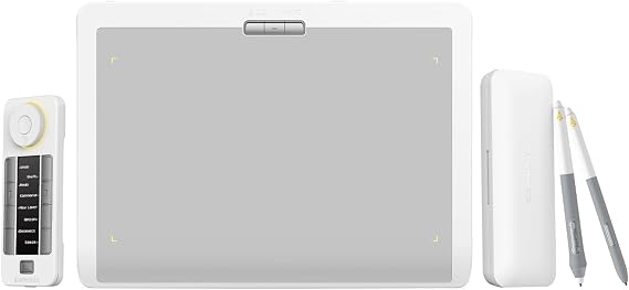 Xencelabs Pen Tablet Medium Bundle SE v2, Graphic Tablet, Studio Level Drawing Tablet withTwo v2 Pens and Quick KeysHP Anyware Support, Private Bluetooth 5.0 Wireless Connection for Win/Mac/Linux