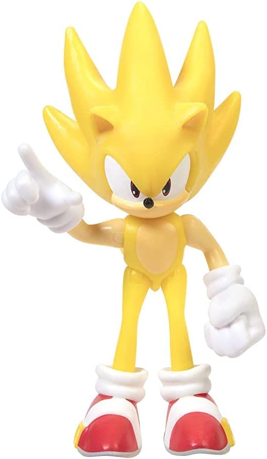Sonic the Hedgehog 2.5" Super Sonic Collector Toy Action Figure