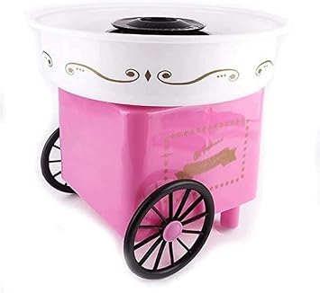 Cotton Candy Maker Machine for Kids,Portable Electric Mini Cotton Candy Machine, Food Grade Splash-Proof Plate, Efficient Heating,Nostalgia Cotton Candy Maker for Kids Birthday and Family Part