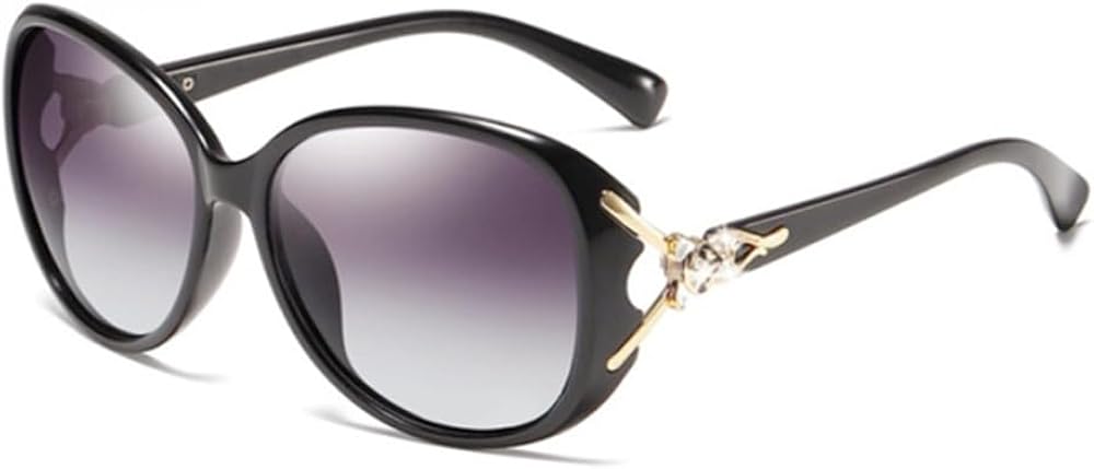 Women Sunglasses Polarised Fashion Large Frame Shades UV400 Protection Oversized Eyewear for Teens Girls Ladies