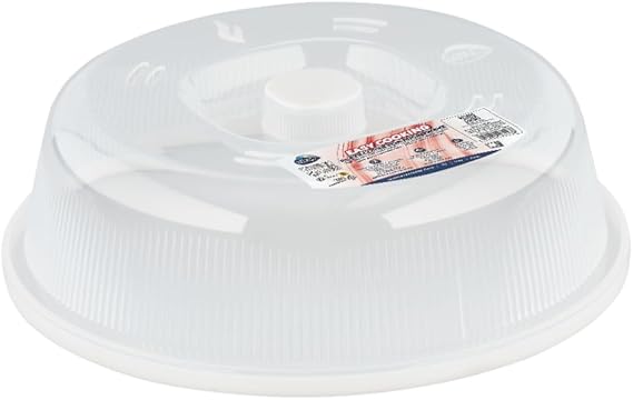 CARE+PROTECT Microwave Plate Cover - Microwave Ventilated Covers - Ideal for Microwave Cooking - Prevent Splashes - BPA Free - Dishwasher Safe - 26.2