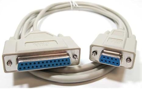 SF Cable, 6ft DB9 Female to DB25 Female Null Modem Cable