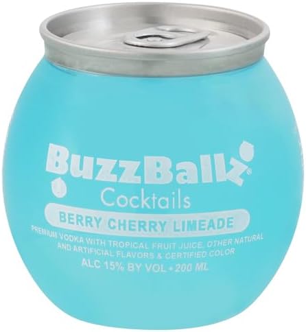 BuzzBallz Cocktails Berry Cherry Limeade - 200ml
